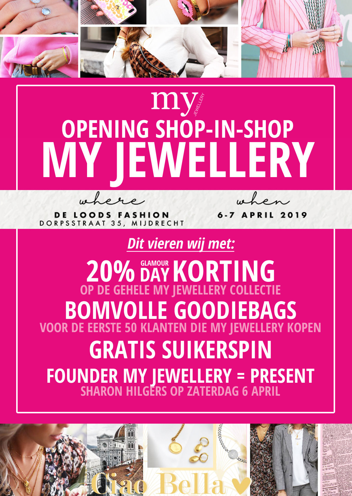 Dit weekend OPENING Shop in Shop My Jewellery De Loods Fashion Dit weekend OPENING Shop in Shop My Jewellery De Loods Fashion